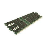 Crucial 512MB (2x256MB) 333MHz PC2700 DDR 184-pin DIMM Non-ECC Memory Module